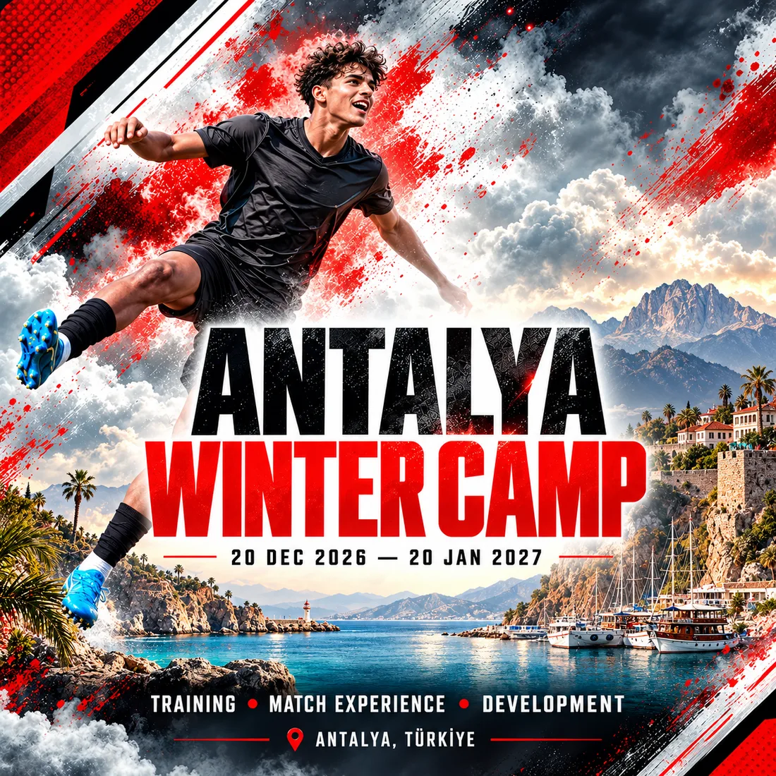 Antalya Winter Camp / Campaign artwork