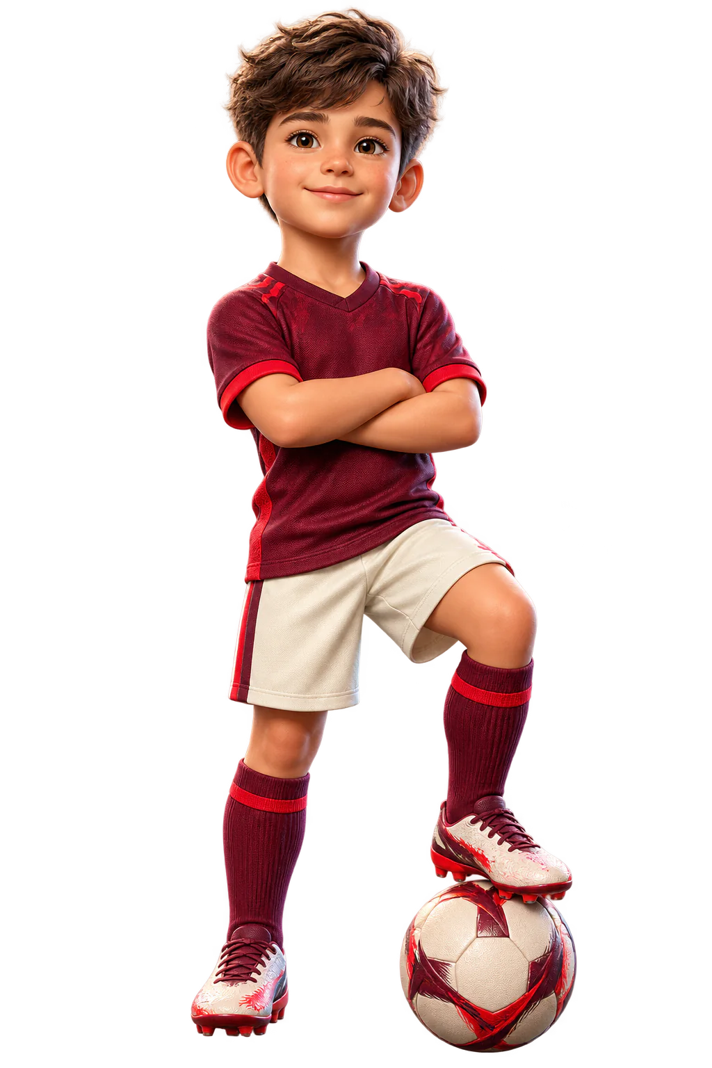 Vaune Foundation-stage youth footballer