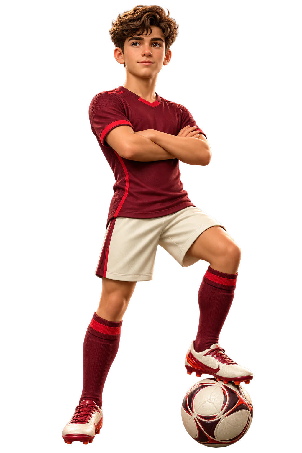 Vaune Progression-stage youth footballer
